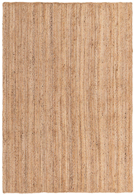 Natural 6' 1 x 9' 2 Braided Jute Rectangle Rug