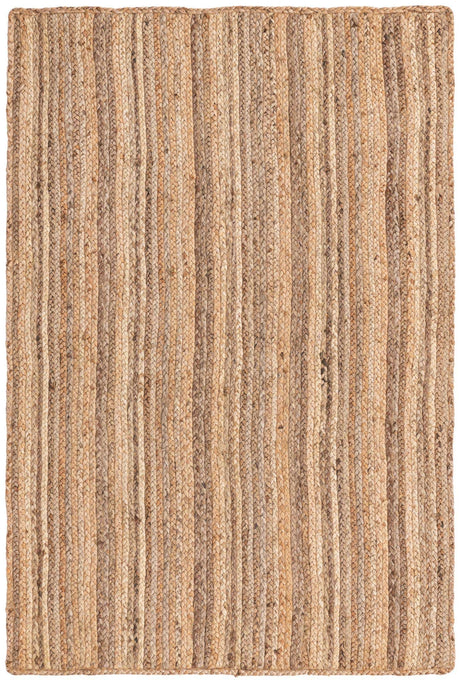 Natural 4' 1 x 6' 1 Braided Jute Rectangle Rug