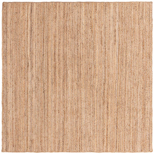 Natural 8' x 8' Braided Jute Square Rug