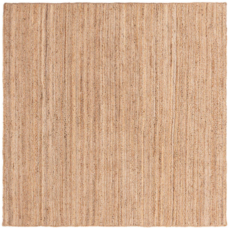 Natural 8' x 8' Braided Jute Square Rug