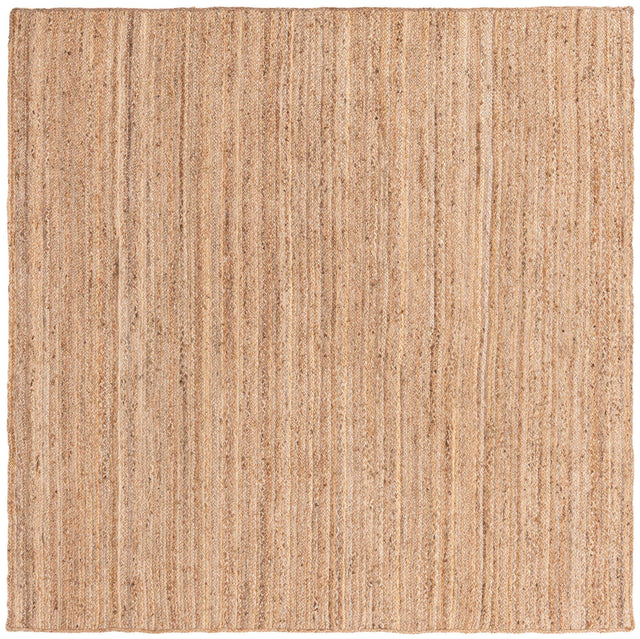 Natural 8' x 8' Braided Jute Square Rug