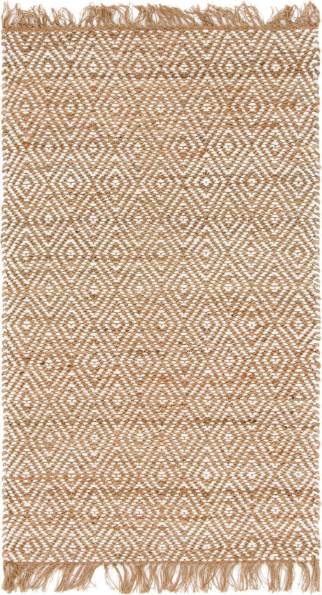 Natural 3' 3 x 5' 1 Braided Jute Rectangle Rug