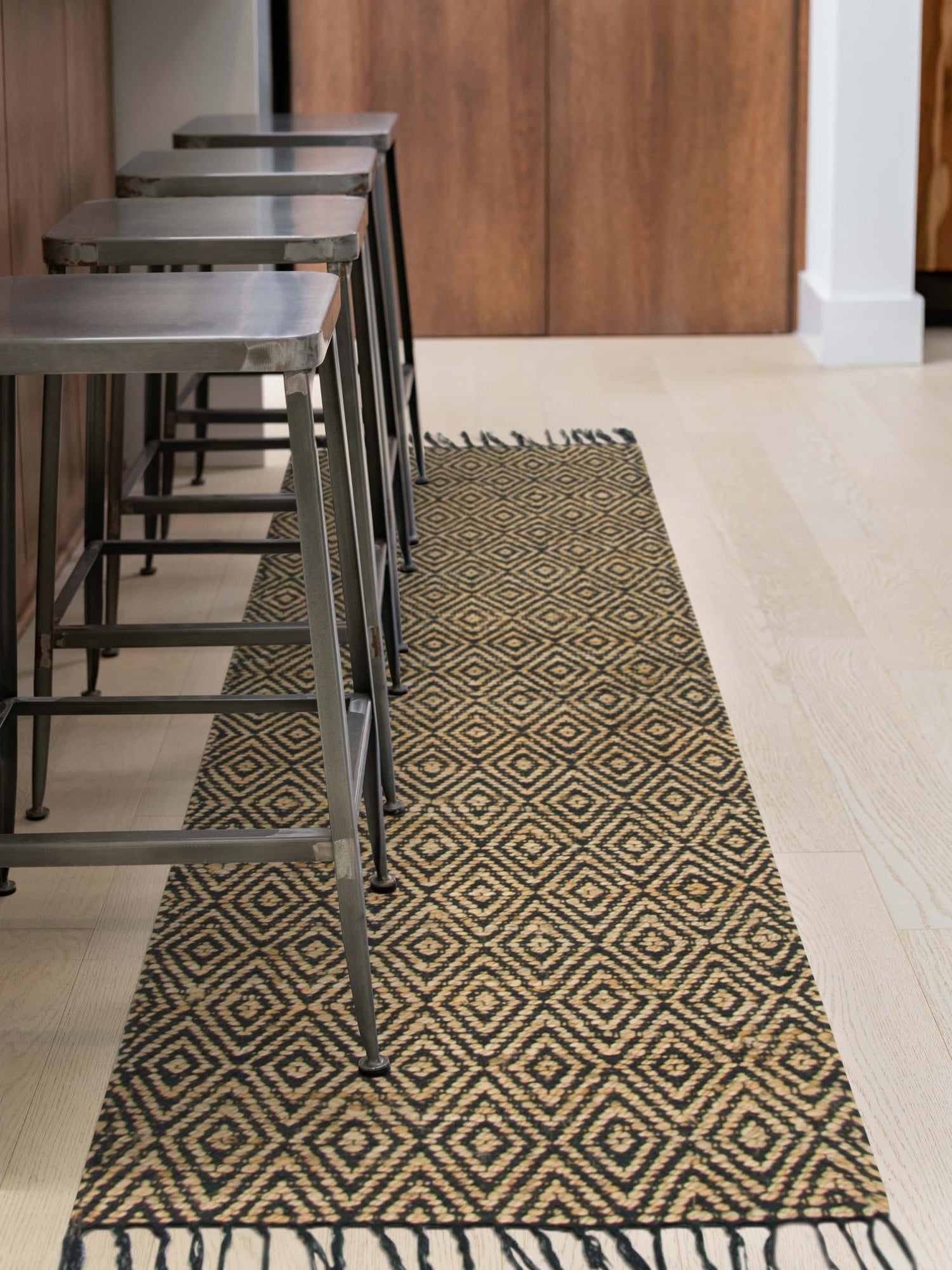 Black 2' 2 x 10' Braided Jute Runner Area Rug 100% Jute Hand Braided Natural Eco-Friendly Boho Style Carpet for Living Rooms Dining Office Space Dorms for Sale at Rug Engine