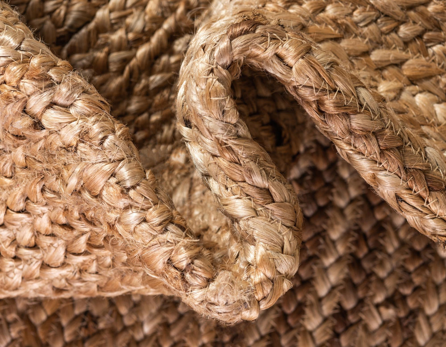 Natural 8' x 8' Braided Jute Round Area Rug 100% Jute Hand Braided Natural Eco-Friendly Boho Style Carpet for Living Rooms Dining Office Space Dorms for Sale at Rug Engine