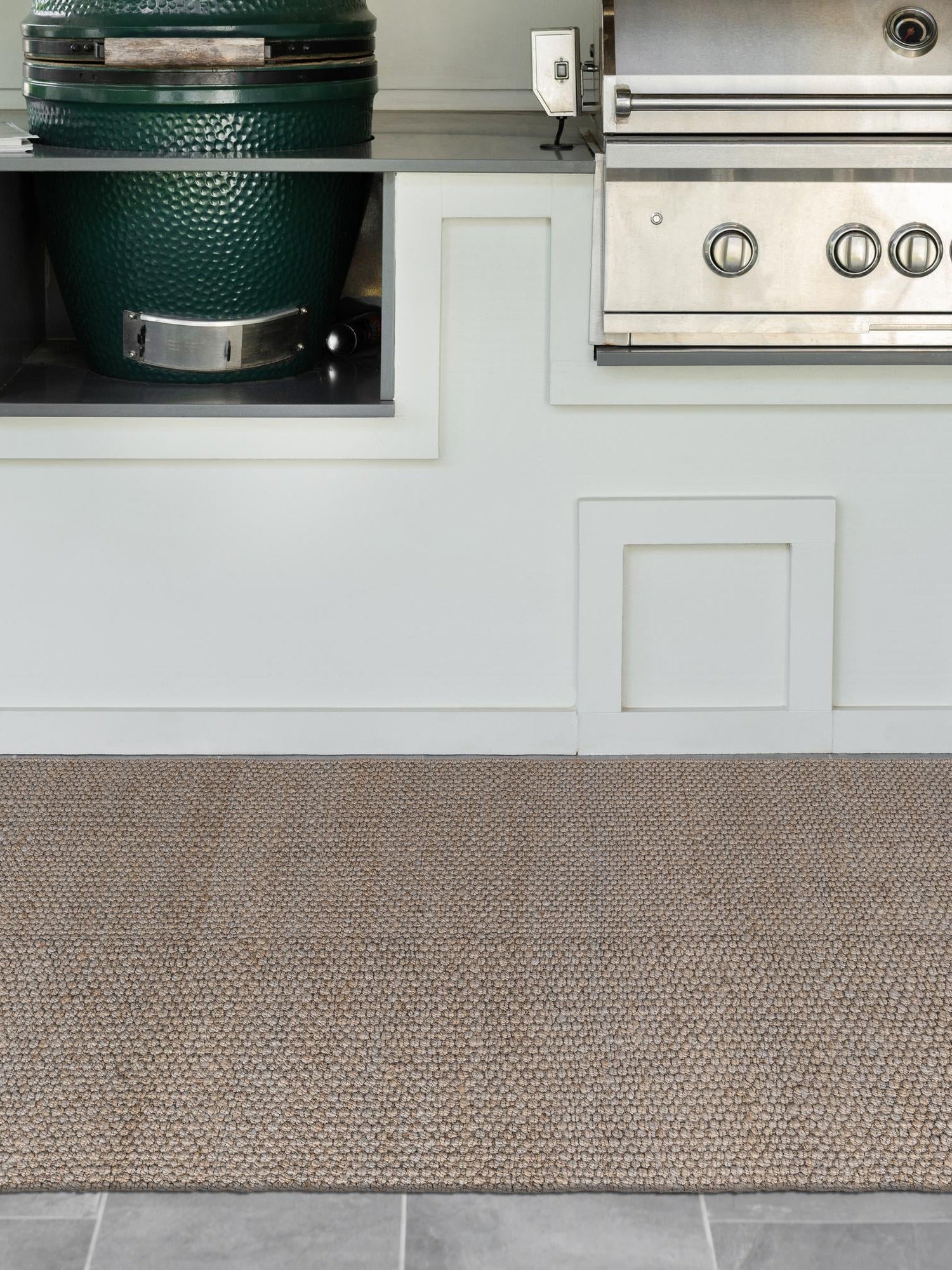 Gray 7' 1 x 10' Chunky Jute Rectangle Area Rug 100% All Natural Jute Sustainable Eco-Friendly Carpet Mat for Natural Interior Design Homes for Sale at Rug Engine