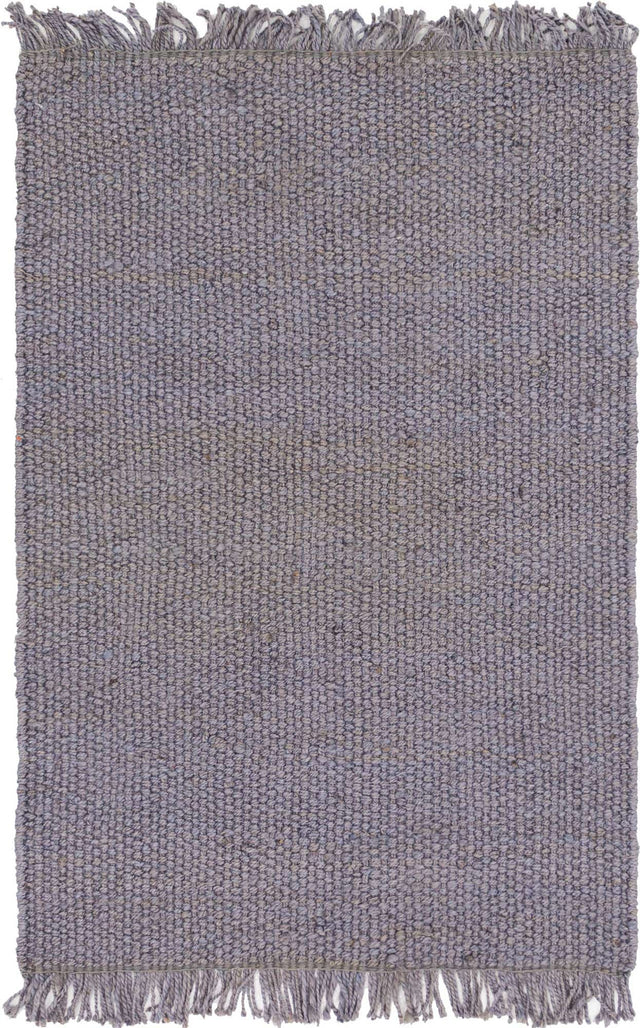 Gray 4' 1 x 6' 1 Chunky Jute Rectangle Area Rug 100% All Natural Jute Sustainable Eco-Friendly Carpet Mat for Natural Interior Design Homes for Sale at Rug Engine