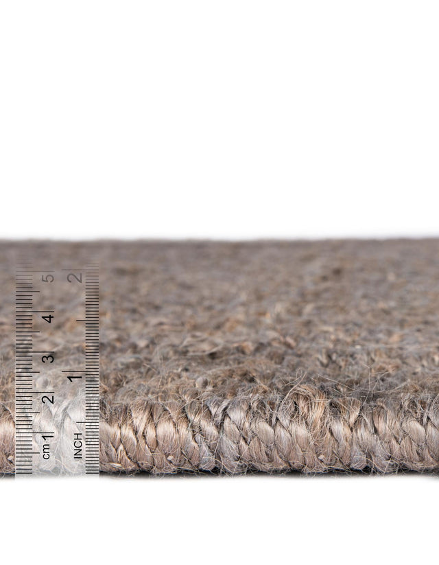 Gray 2' 7 x 12' Chunky Jute Runner Area Rug 100% All Natural Jute Sustainable Eco-Friendly Carpet Mat for Natural Interior Design Homes for Sale at Rug Engine