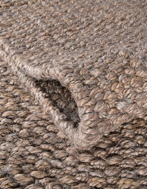 Gray 2' 7 x 12' Chunky Jute Runner Area Rug 100% All Natural Jute Sustainable Eco-Friendly Carpet Mat for Natural Interior Design Homes for Sale at Rug Engine