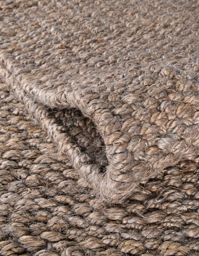 Gray 2' 7 x 12' Chunky Jute Runner Area Rug 100% All Natural Jute Sustainable Eco-Friendly Carpet Mat for Natural Interior Design Homes for Sale at Rug Engine