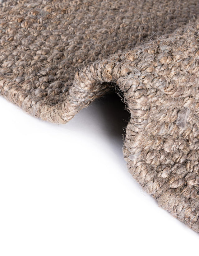 Gray 2' 7 x 12' Chunky Jute Runner Area Rug 100% All Natural Jute Sustainable Eco-Friendly Carpet Mat for Natural Interior Design Homes for Sale at Rug Engine