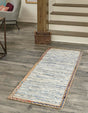 Ivory 3' x 6' 1 Chindi Jute Runner Rug