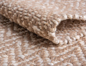 Natural 9' x 12' Braided Jute Rectangle Rug