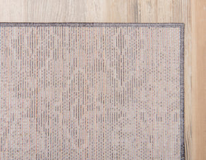 Gray 2' 2 x 3' 1 Basilica Rectangle Area Rug 100% Polyester With Jute Backing Colorful Distressed Vintage Modern Carpet for Dorm Room Living Dining Office Decor Easy to Clean Rustic Interior Design for Sale at Rug Engine