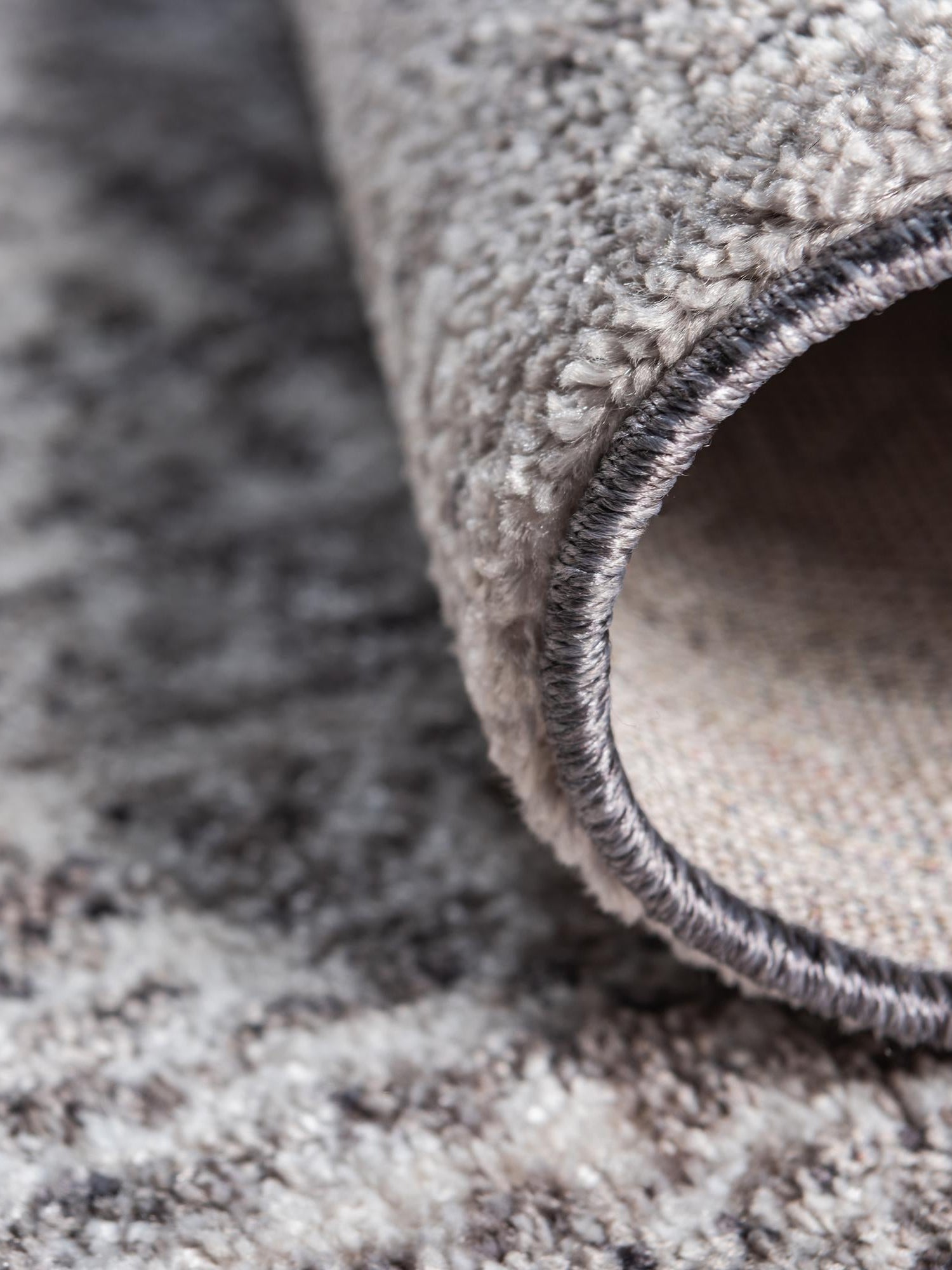 Gray 5' 3 x 7' 10 Brighton Rectangle Area Rug 100% Polyester With Jute Backing Vintage Distressed Colorful Traditional Carpet for Interior Room Design for Sale at Rug Engine