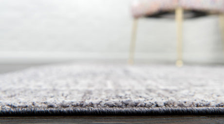 Gray 2' 7 x 8' 2 Brighton Runner Area Rug 100% Polyester With Jute Backing Vintage Distressed Colorful Traditional Carpet for Interior Room Design for Sale at Rug Engine