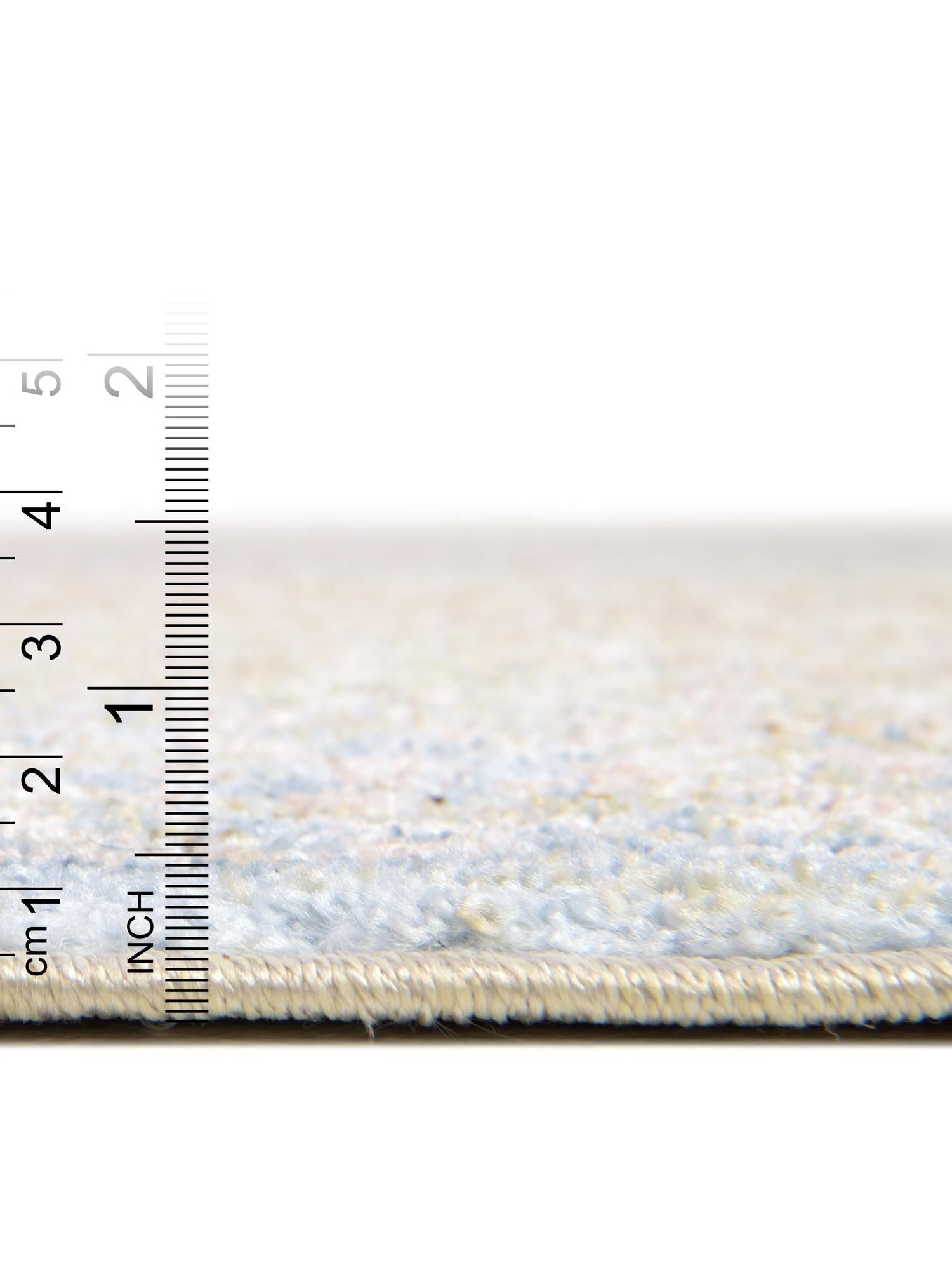 Green 3' 3 x 5' 3 Brighton Rectangle Area Rug 100% Polyester With Jute Backing Vintage Distressed Colorful Traditional Carpet for Interior Room Design for Sale at Rug Engine