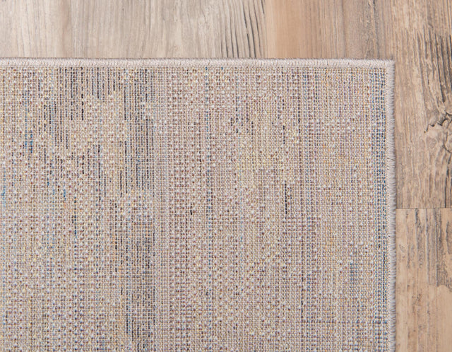 Light Brown 9' x 12' 2 Basilica Rectangle Area Rug 100% Polyester With Jute Backing Colorful Distressed Vintage Modern Carpet for Dorm Room Living Dining Office Decor Easy to Clean Rustic Interior Design for Sale at Rug Engine