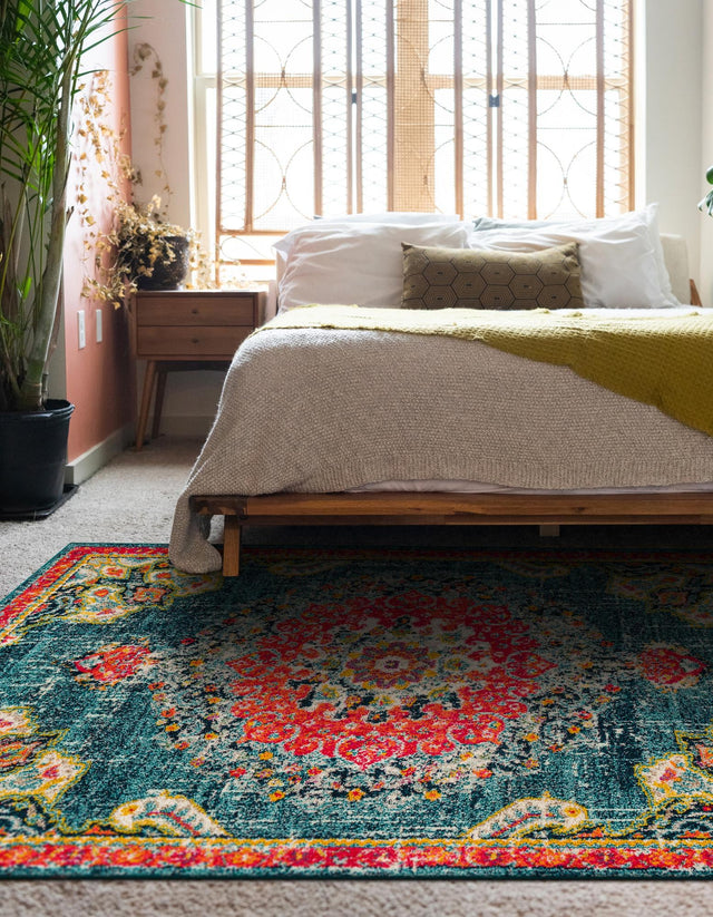 Blue 2' x 3' 1 Penrose Rectangle Area Rug