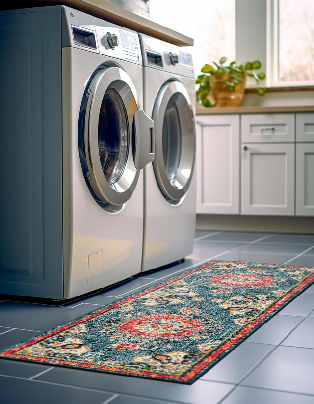 Blue 2' x 4' 1 Penrose Runner Area Rug