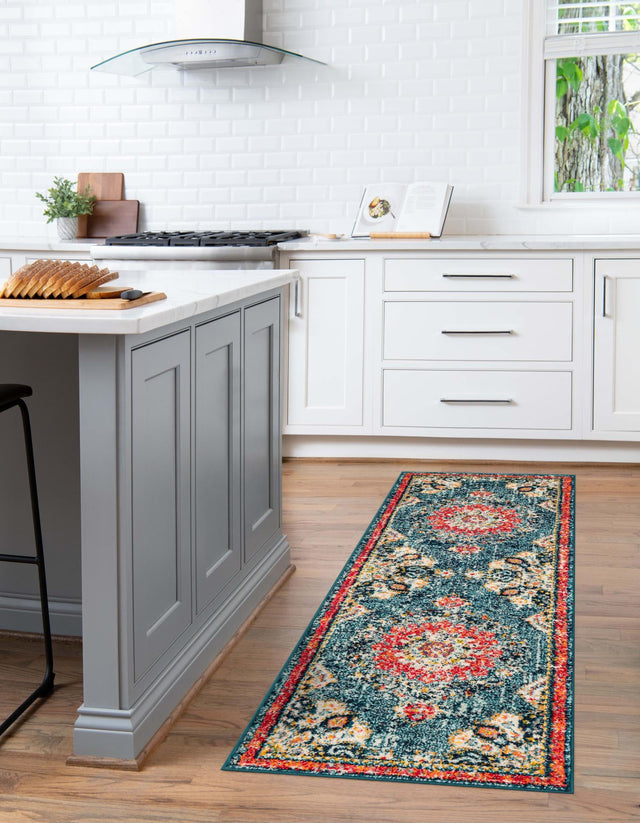 Blue 2' x 4' 1 Penrose Runner Area Rug