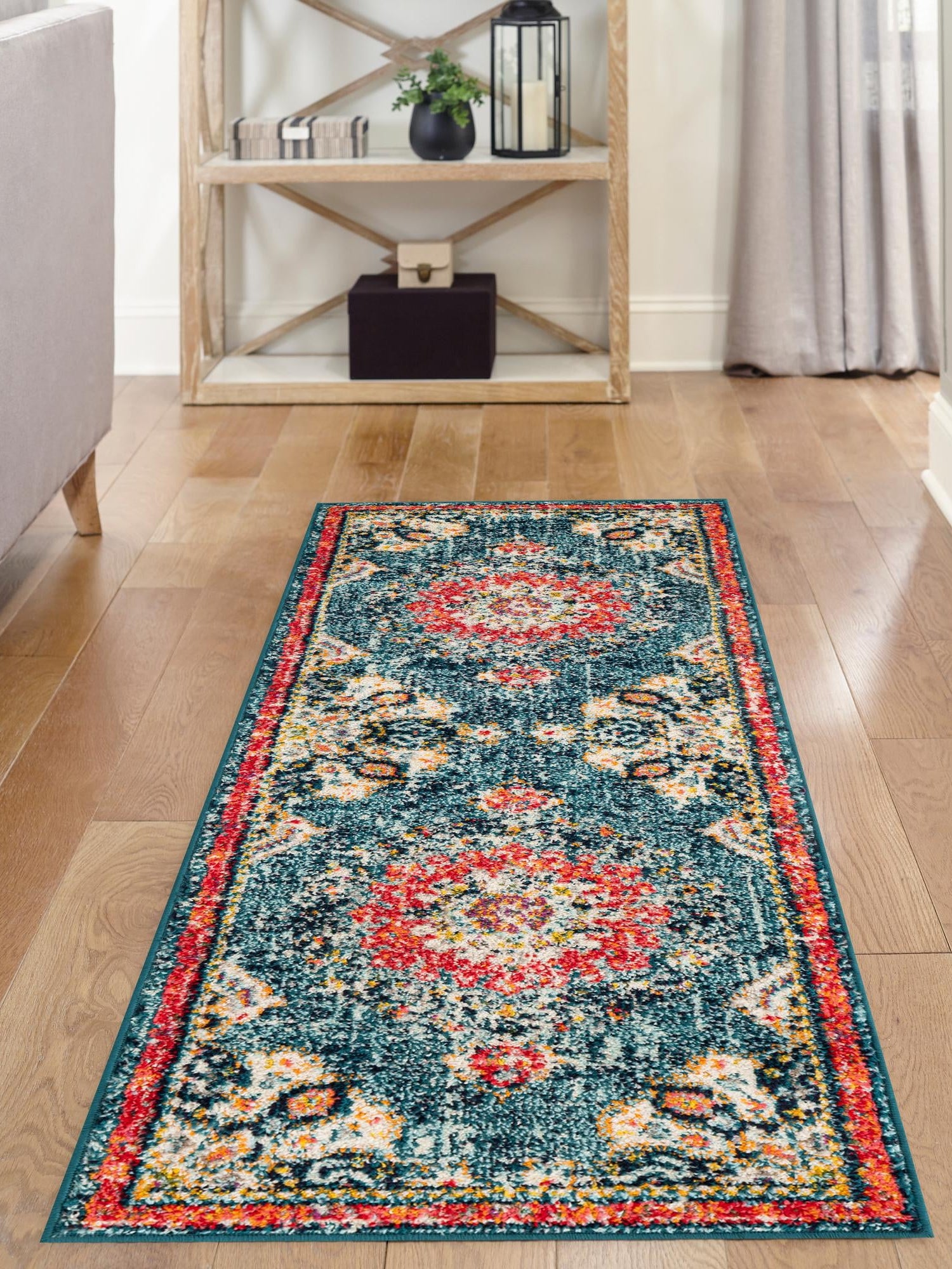 Blue 2' 7 x 12' Penrose Runner Area Rug