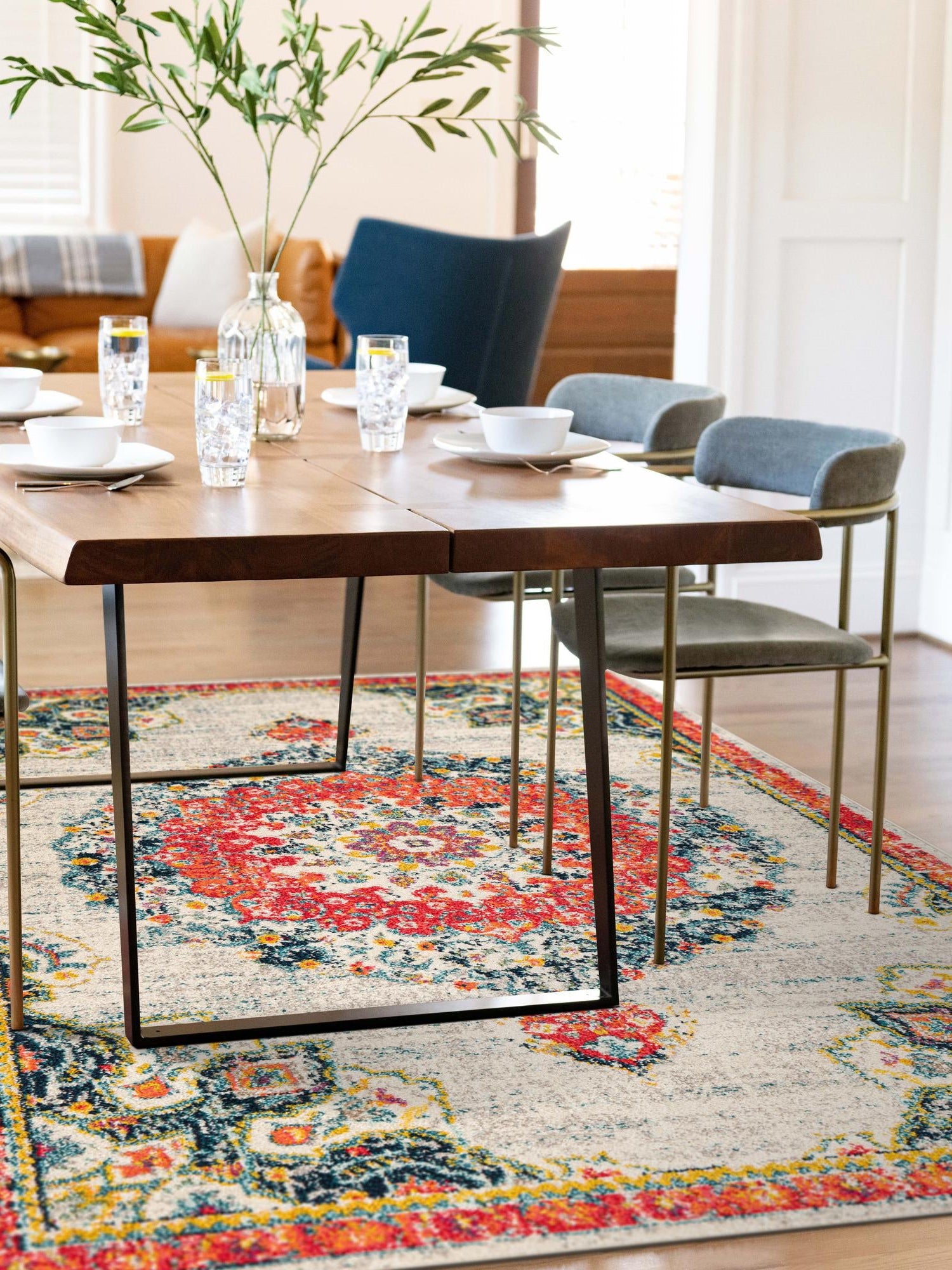 Ivory 6' 1 x 9' Penrose Rectangle Area Rug