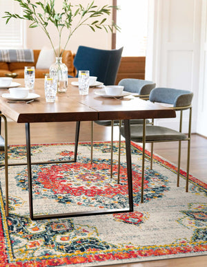 Ivory 10' x 13' 1 Penrose Rectangle Area Rug