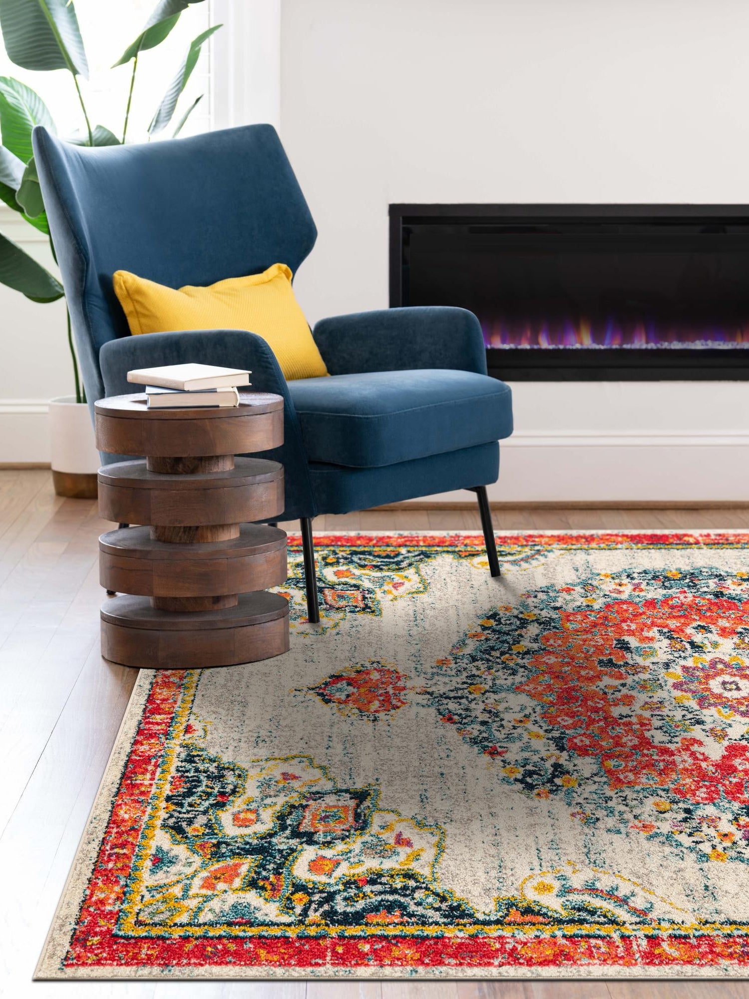 Ivory 10' x 14' 1 Penrose Rectangle Area Rug