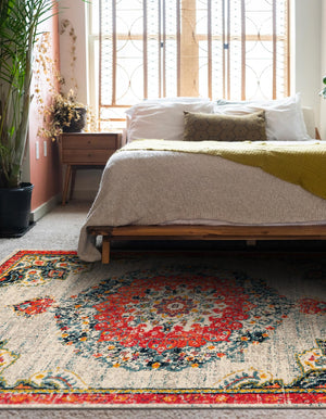 Ivory 10' x 14' 1 Penrose Rectangle Area Rug