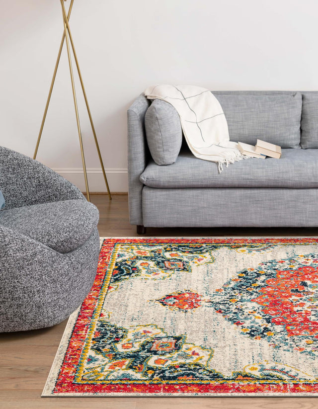 Ivory 10' x 13' 1 Penrose Rectangle Area Rug