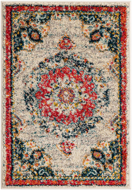 Ivory 2' x 3' 1 Penrose Rectangle Area Rug