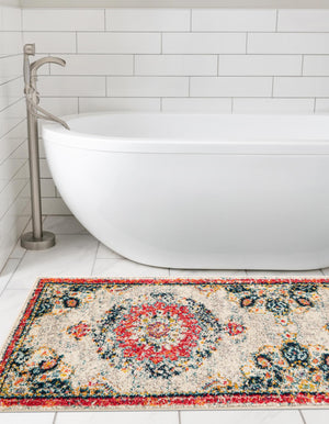 Ivory 2' 7 x 16' 5 Penrose Runner Area Rug