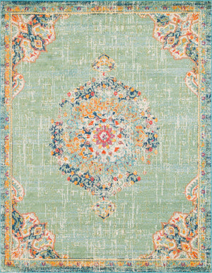 Green 8' x 10' Penrose Rectangle Rug