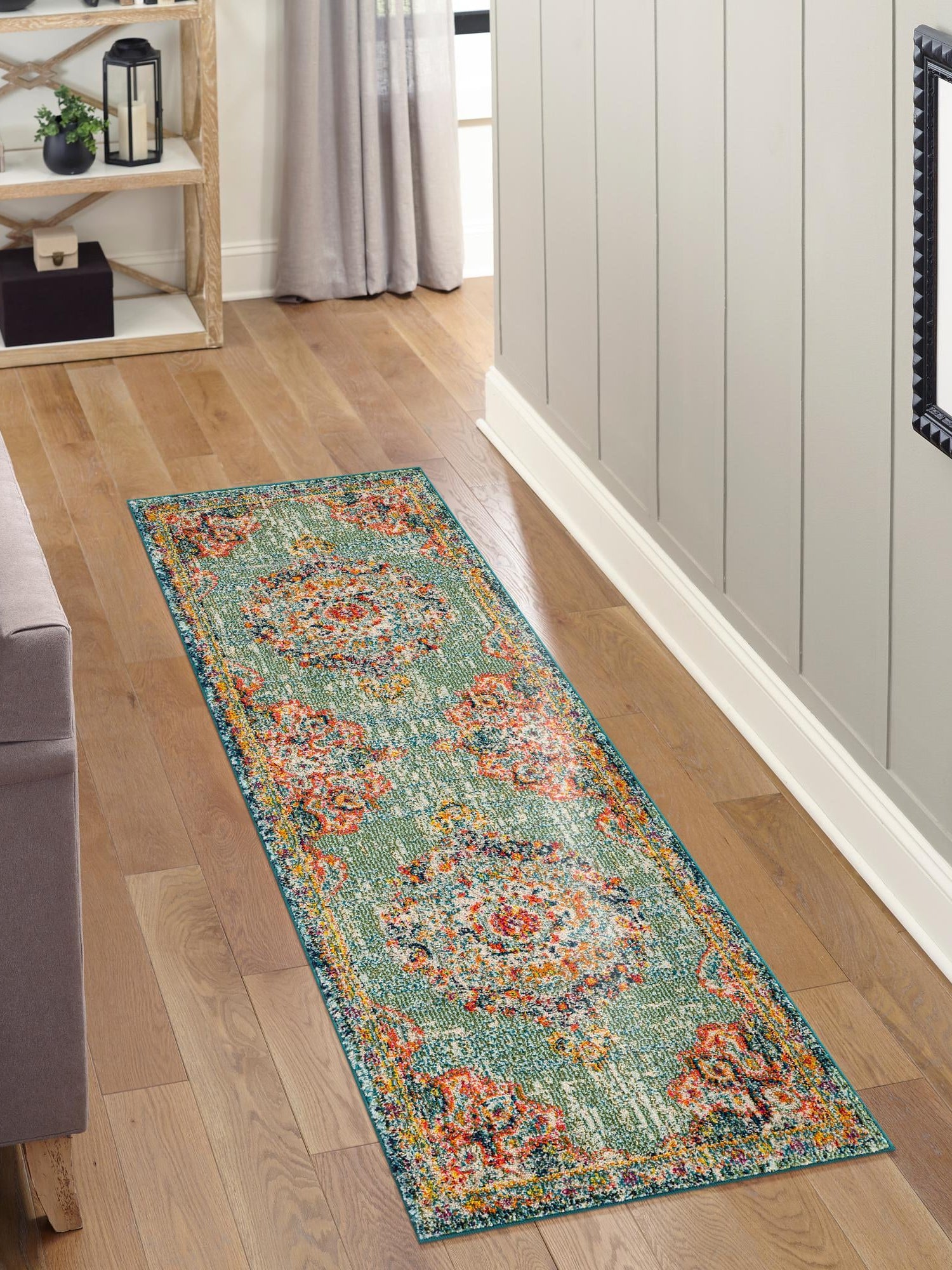 Green 2' x 5' 1 Penrose Runner Area Rug