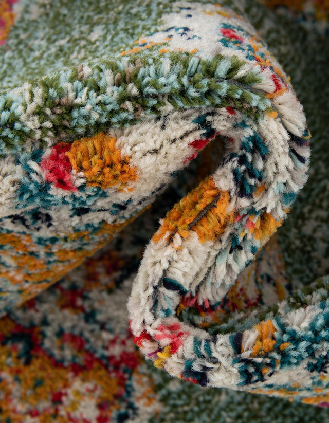 Green 2' 7 x 10' Penrose Runner Area Rug