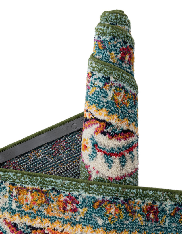 Green 2' 7 x 10' Penrose Runner Area Rug