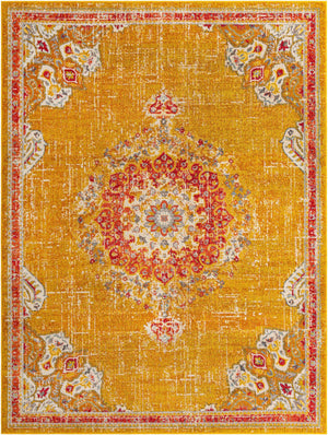 Gold 9' x 12' Penrose Rectangle Area Rug