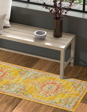 Gold 2' x 8' Penrose Runner Area Rug