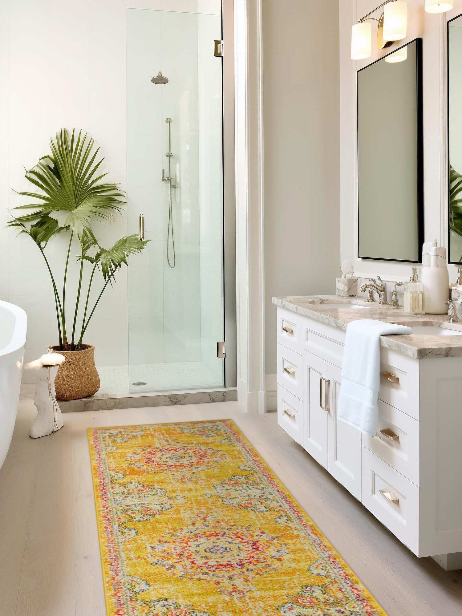 Gold 2' 7 x 13' 1 Penrose Runner Area Rug