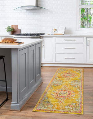 Gold 2' 7 x 13' 1 Penrose Runner Area Rug