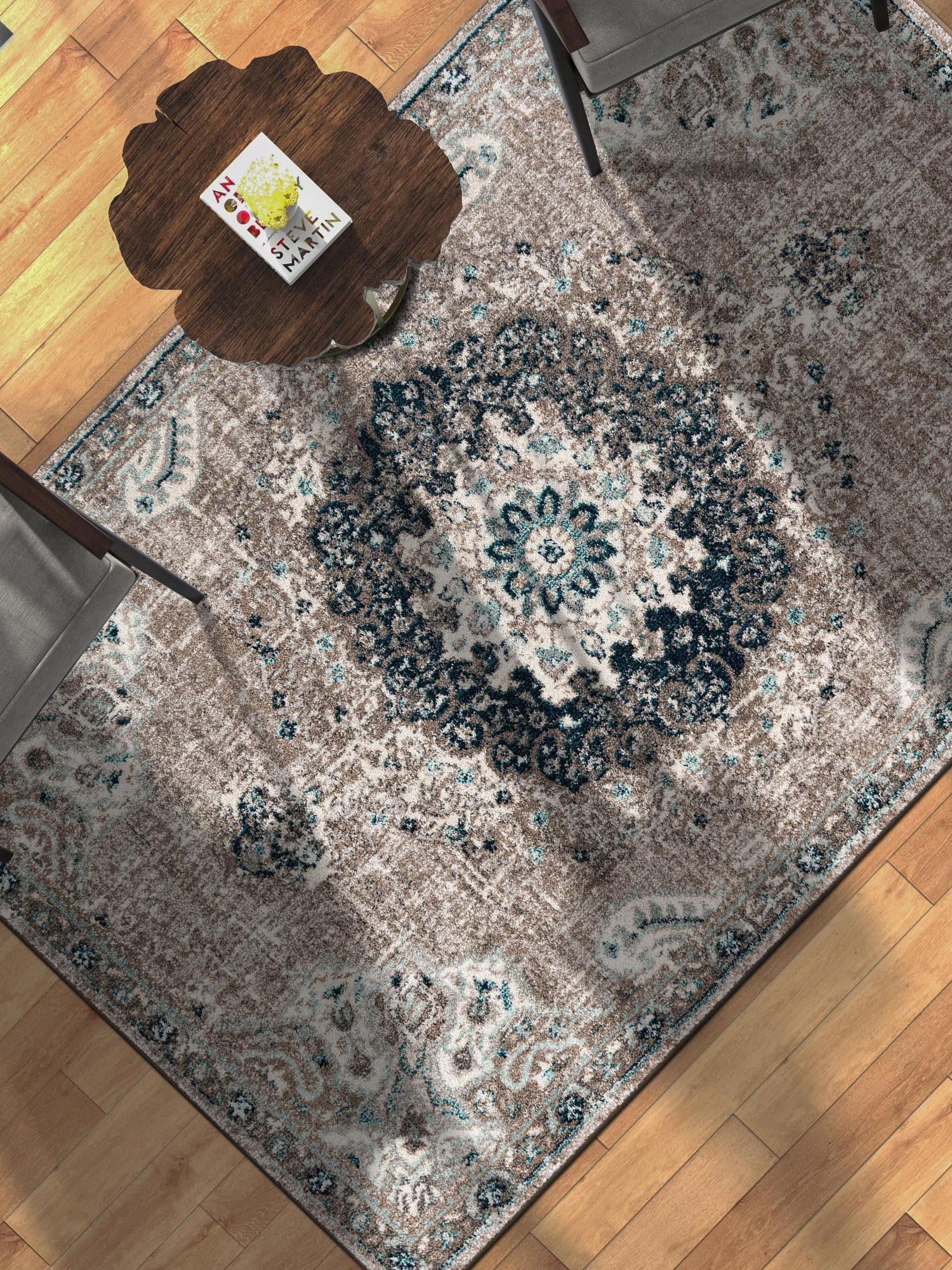 Gray 3' 1 x 5' 3 Penrose Rectangle Area Rug