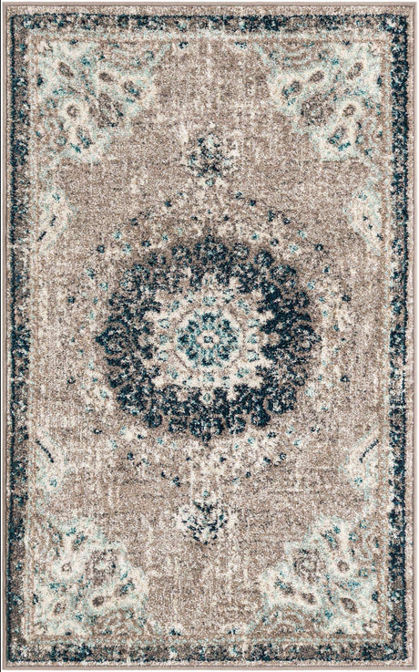 Gray 3' 1 x 5' 3 Penrose Rectangle Area Rug