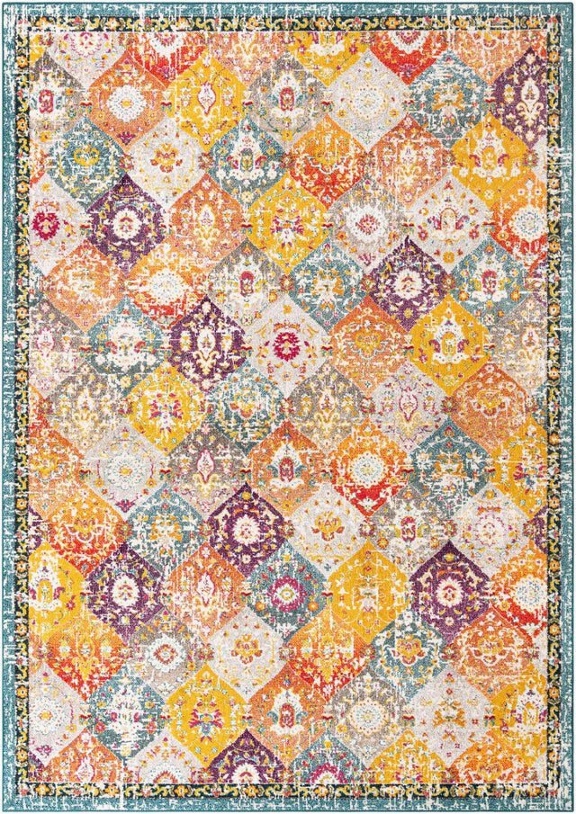 Multicolor 10' x 14' Penrose Rectangle Rug