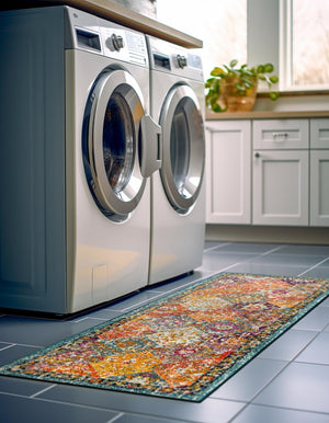 Multicolor 2' 7 x 12' Penrose Runner Area Rug