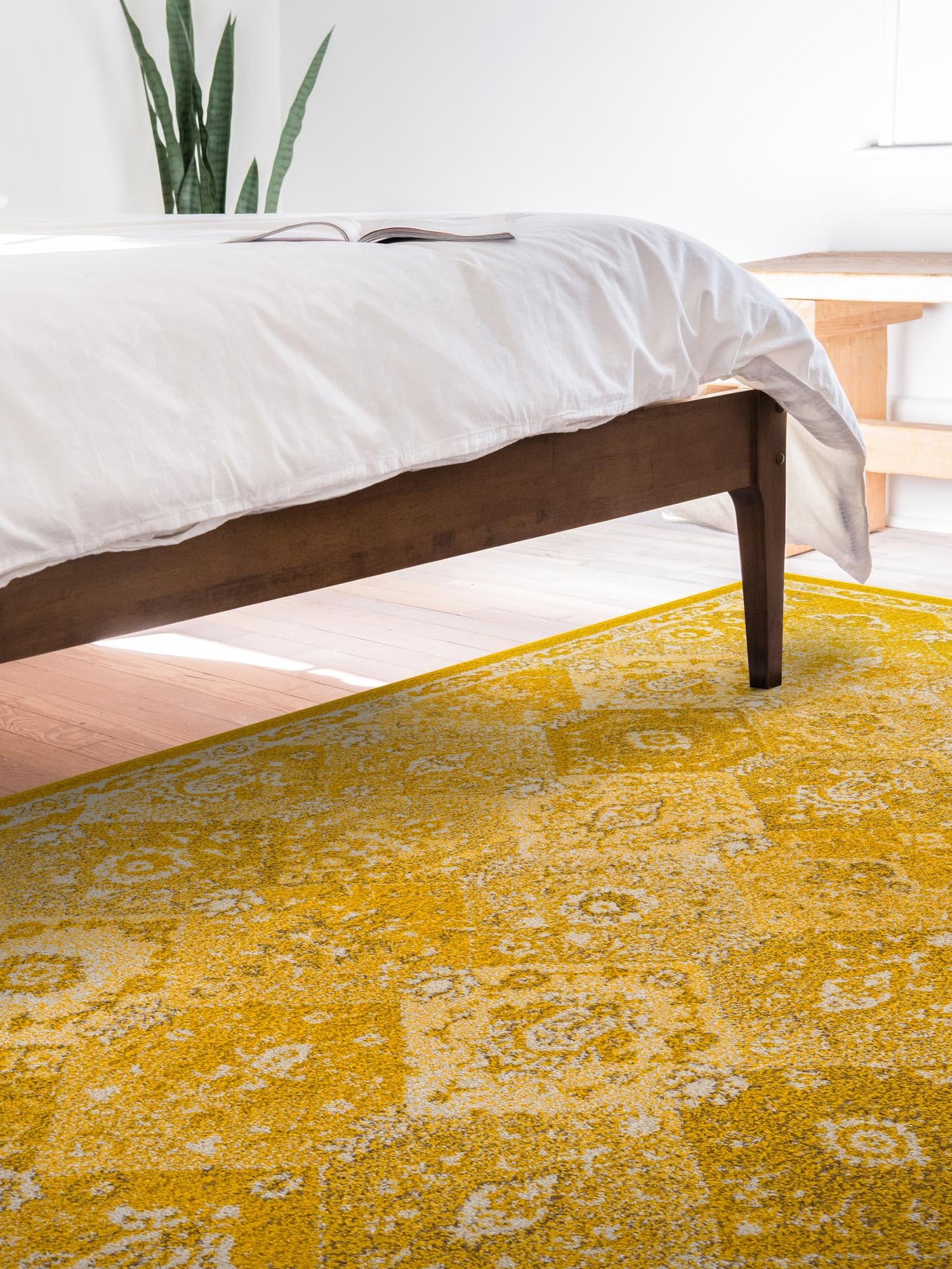 Yellow 2' x 3' 1 Penrose Rectangle Area Rug