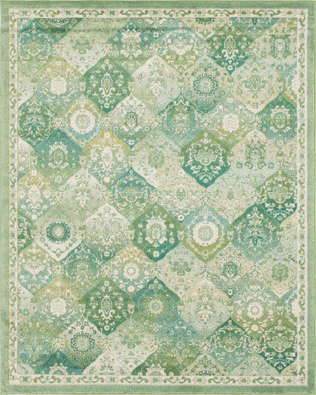 Green 7' 10 x 10' Penrose Rectangle Area Rug