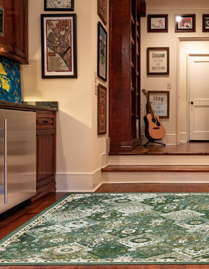 Green 10' x 10' Penrose Square Area Rug