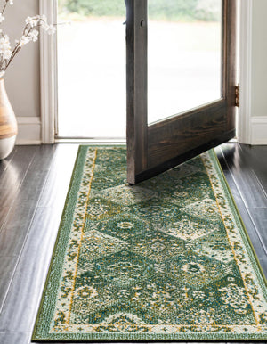 Green 2' x 8' Penrose Runner Area Rug