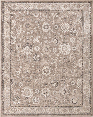 Beige Brown 7' 10 x 10' Penrose Rectangle Area Rug