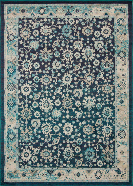 Navy Blue 10' x 14' 1 Penrose Rectangle Area Rug